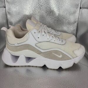 Nike RYZ 365 II Summit White Sail Suede Mesh Sneakers CU4874-100 Mens 11